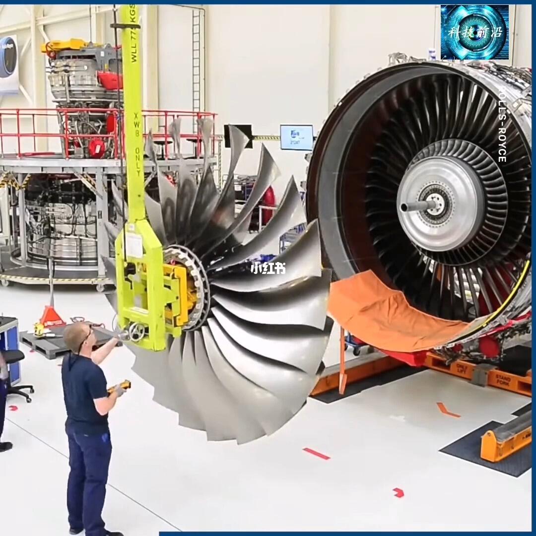 一臺飛機發(fā)動機的組裝全部過程堪比科技大片_科技產(chǎn)品_黑科.