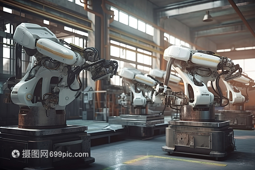 科技機械臂數(shù)字藝術(shù)